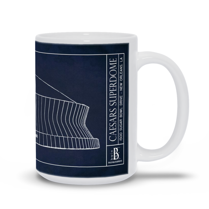 Caesars Superdome Ceramic Mugs