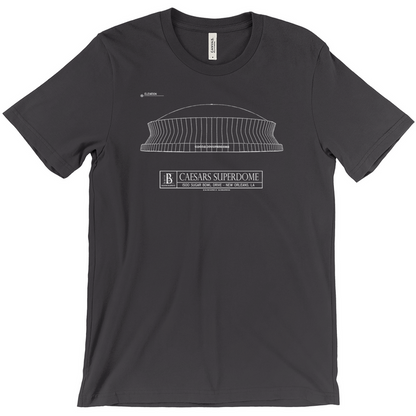 Caesars Superdome Unisex T-Shirts