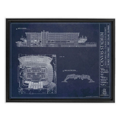 Framed Canvas - Small - Black
