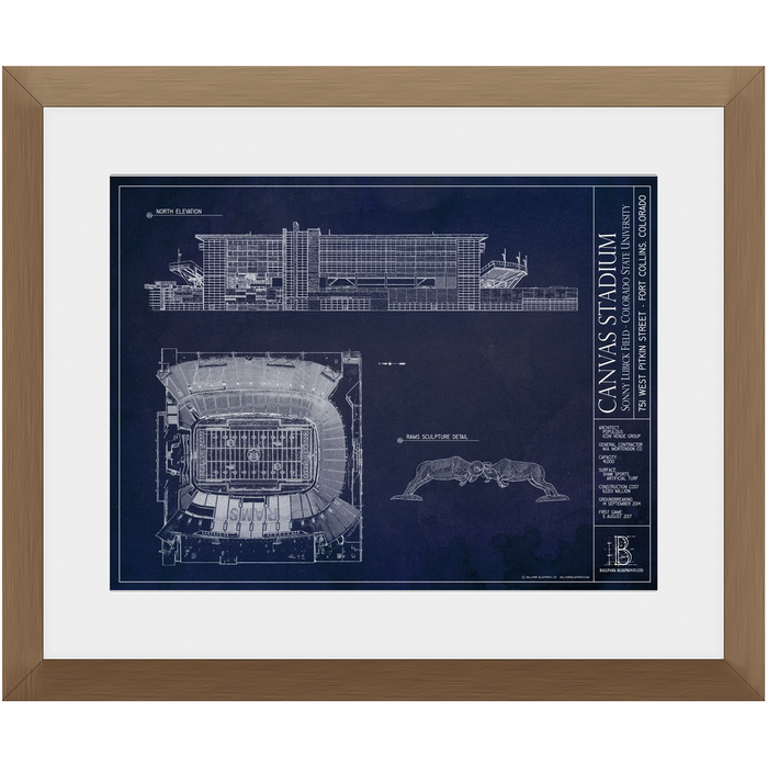 Framed Print - Small - Walnut