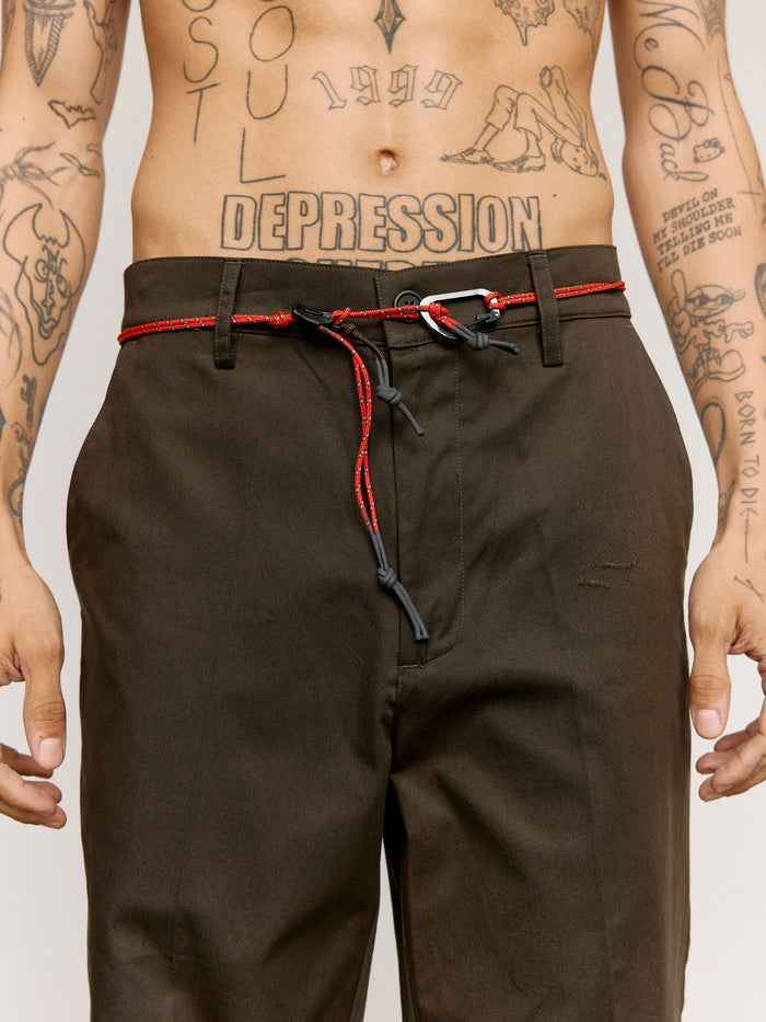 Cardinal Red Restrayant Belt