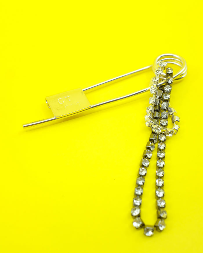 CC-Steding Rhinetone & Silver Pin | Cecile Tulkens | DEPARTAMENTO