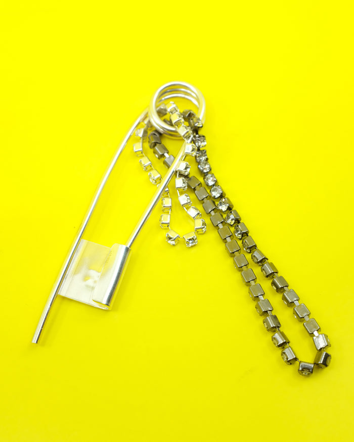 CC-Steding Rhinetone & Silver Pin | Cecile Tulkens | DEPARTAMENTO