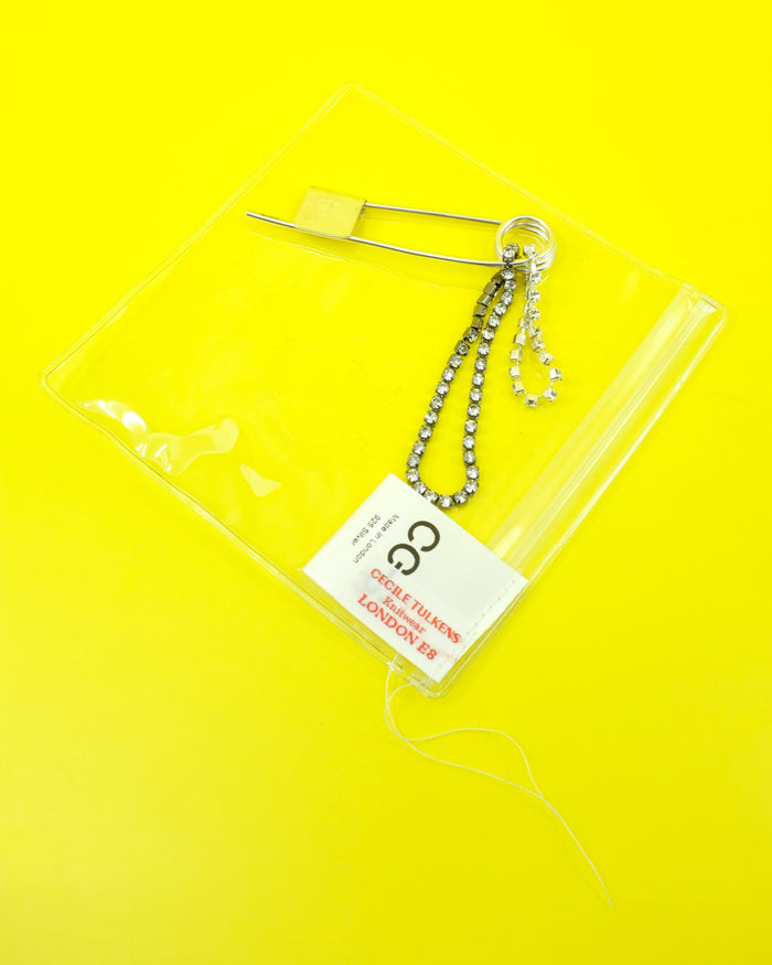 CC-Steding Rhinetone & Silver Pin | Cecile Tulkens | DEPARTAMENTO