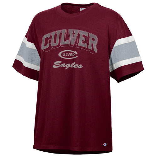 Champion Women's Captain Tee - Maroon