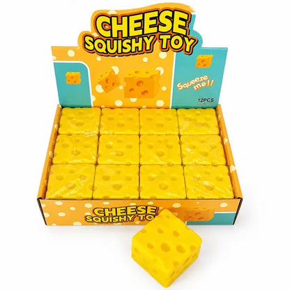 Cheese Squishy Cube