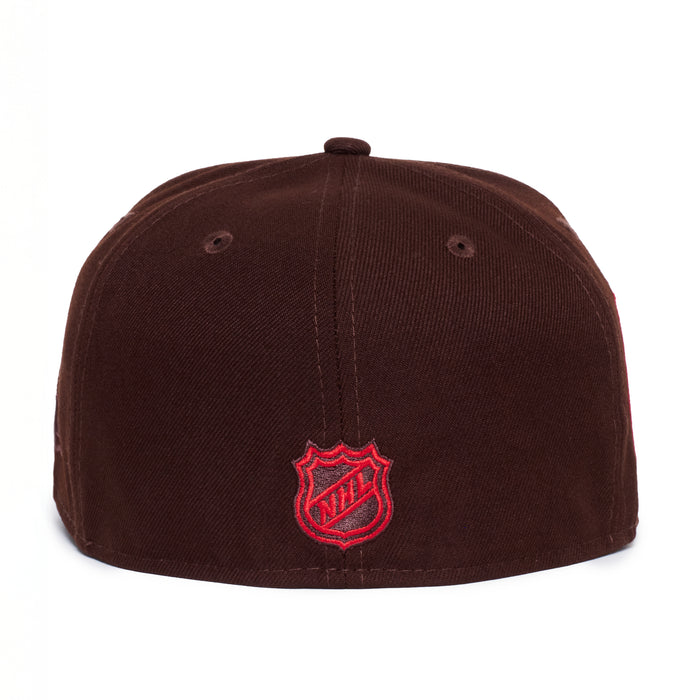 Chicago Black Hawks Dark Brown 75Th Anniversary