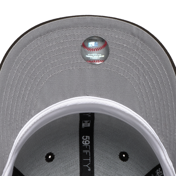 Chicago Cubs Black on Black Silver Logo 1990All Star Game
