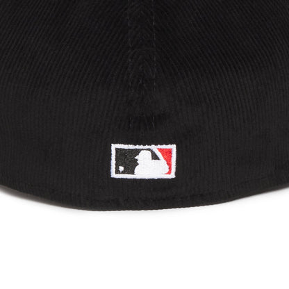 Chicago White Sox Black Corduroy and Red Comiskey Patch Grey uv