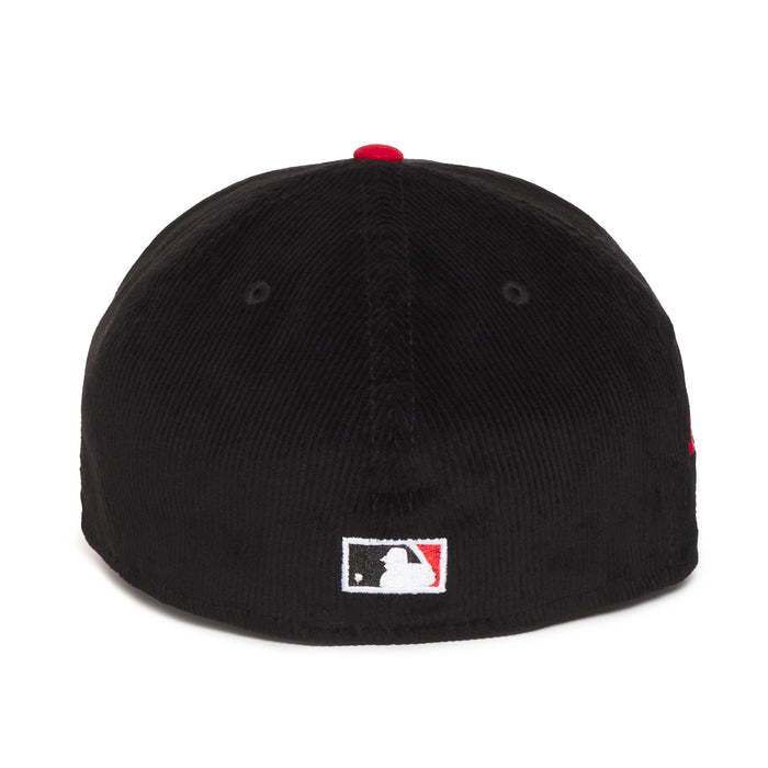 Chicago White Sox Black Corduroy and Red Comiskey Patch Grey uv