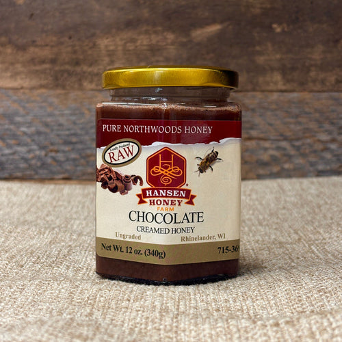 Chocolate Creamed Honey 12 oz.
