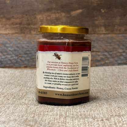 Chocolate Creamed Honey 12 oz.