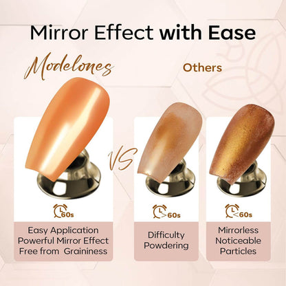 Free Chrome Powder Top Coat 10ml Gift MODELONES #