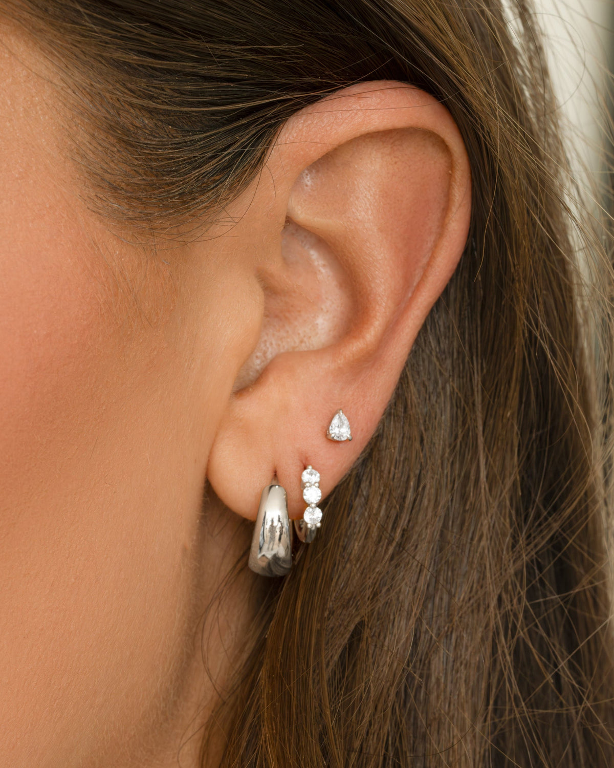 15mm Chunky Huggie Hoops