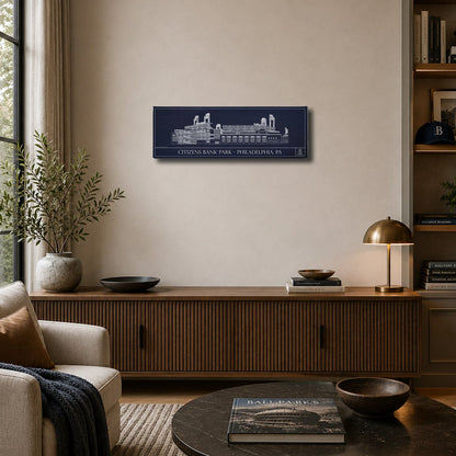 Citizens Bank Park Panoramic Canvas