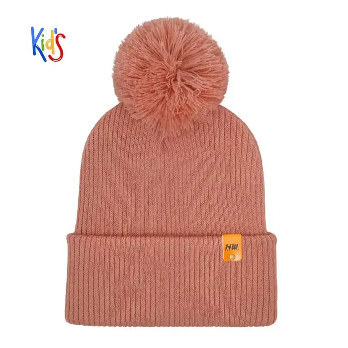 Pink Kids Beanie