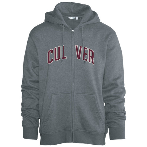 Classic Everyday Full Zip Hood - Charcoal Heather