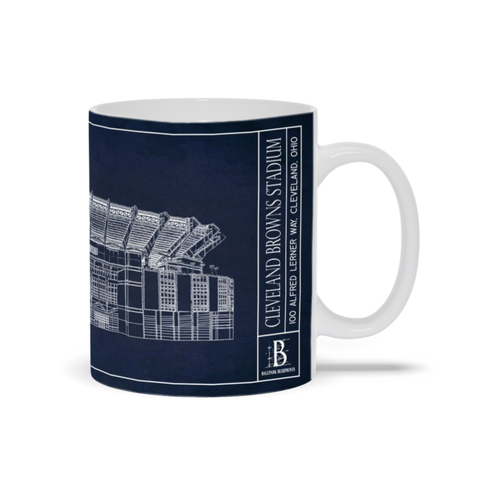Cleveland Browns Stadium Ceramic Mugs