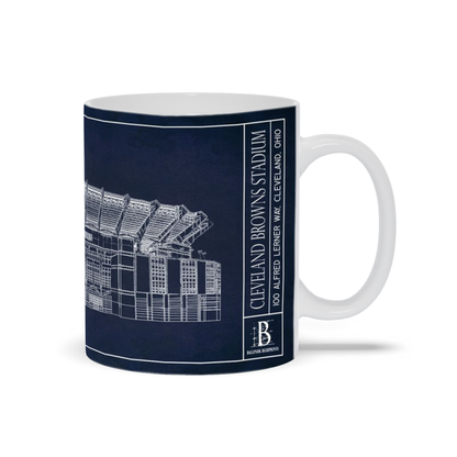 Cleveland Browns Stadium Ceramic Mugs