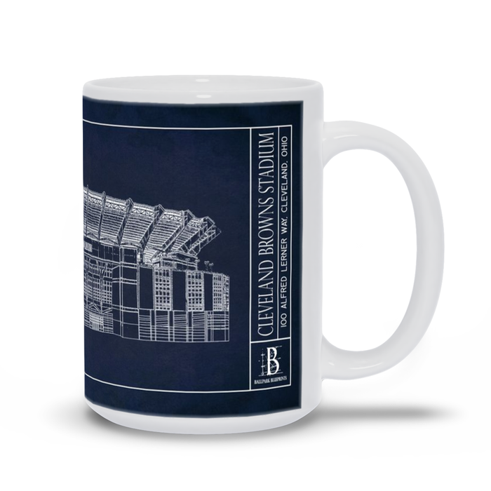 Cleveland Browns Stadium Ceramic Mugs
