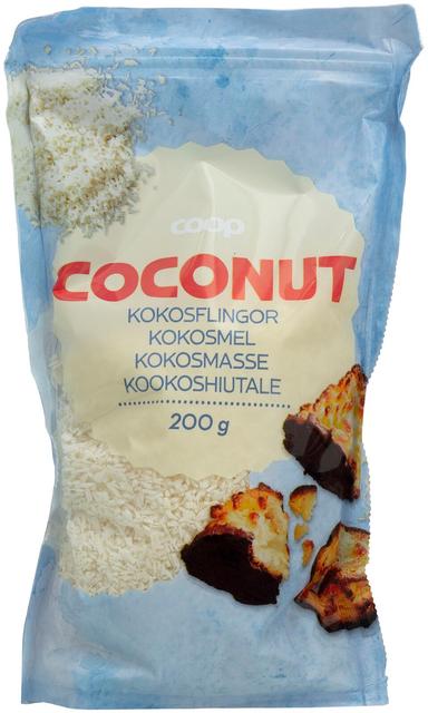 Coop Coconut Flakes 200g - Soposopo