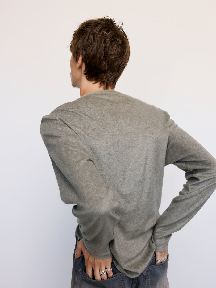 Corroded Olive Everyday Frotte Regular Longsleeve | Our Legacy | DEPARTAMENTO