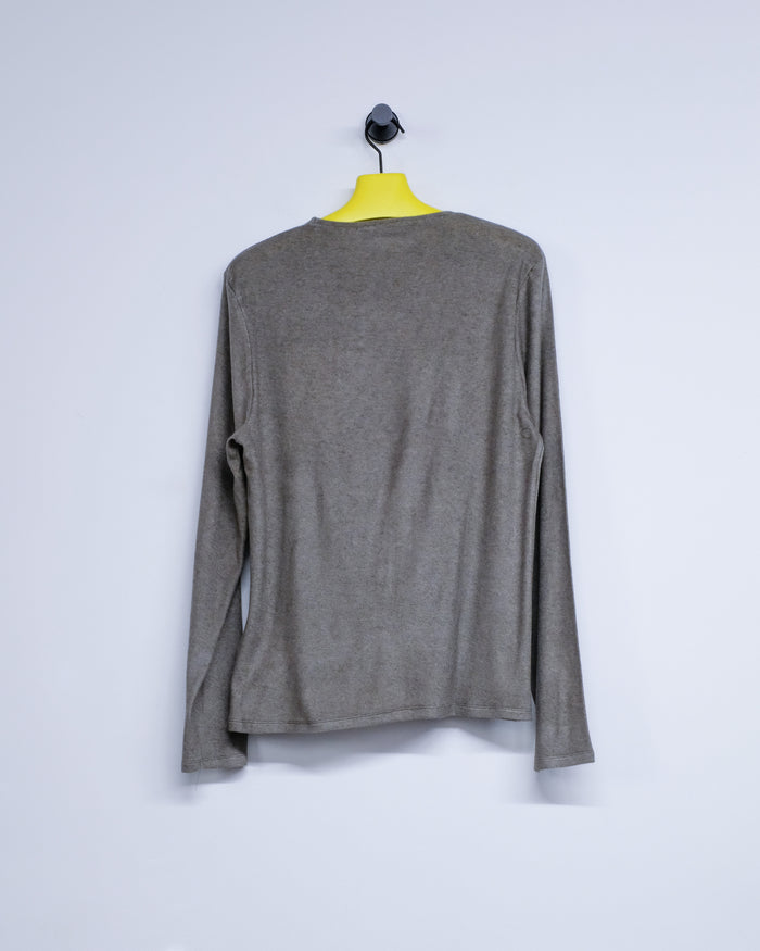 Corroded Olive Everyday Frotte Regular Longsleeve | Our Legacy | DEPARTAMENTO