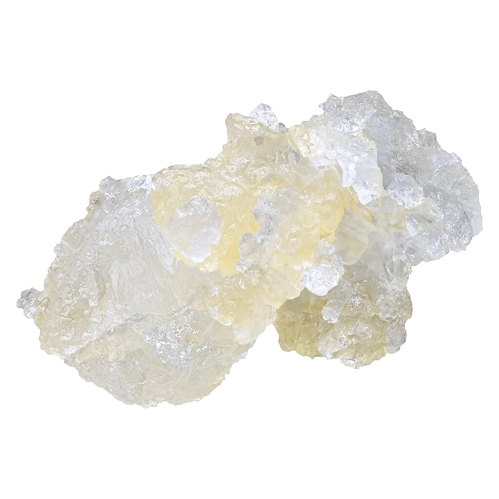 A close-up, angled view of the Crooklyn Diesel Diamonds, showcasing a crystalline, diamond-like structure against a plain white background.