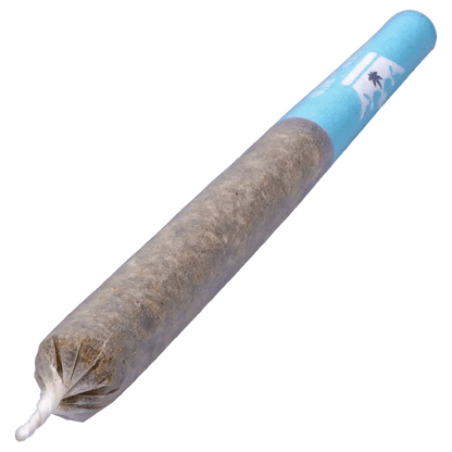 A close-up shot of the Crystal Multipack Infused Pre Rolled 8 x 0.5 g, showcasing its translucent wrap and visible contents.