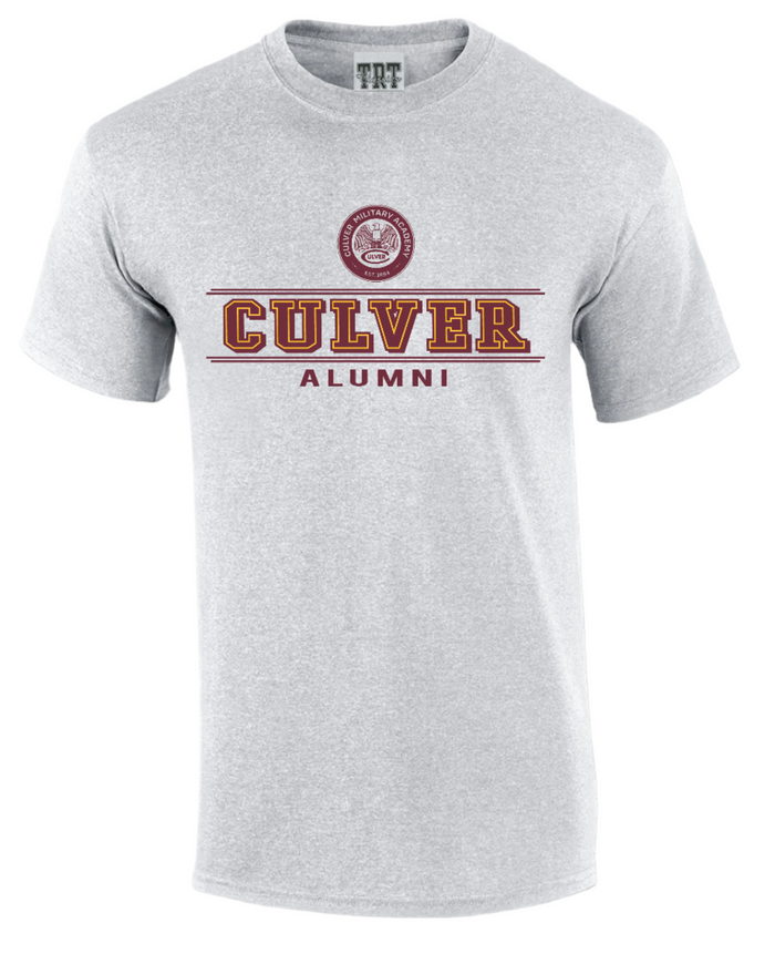 Culver Alumni Classic Short Sleeve Tee - Ash