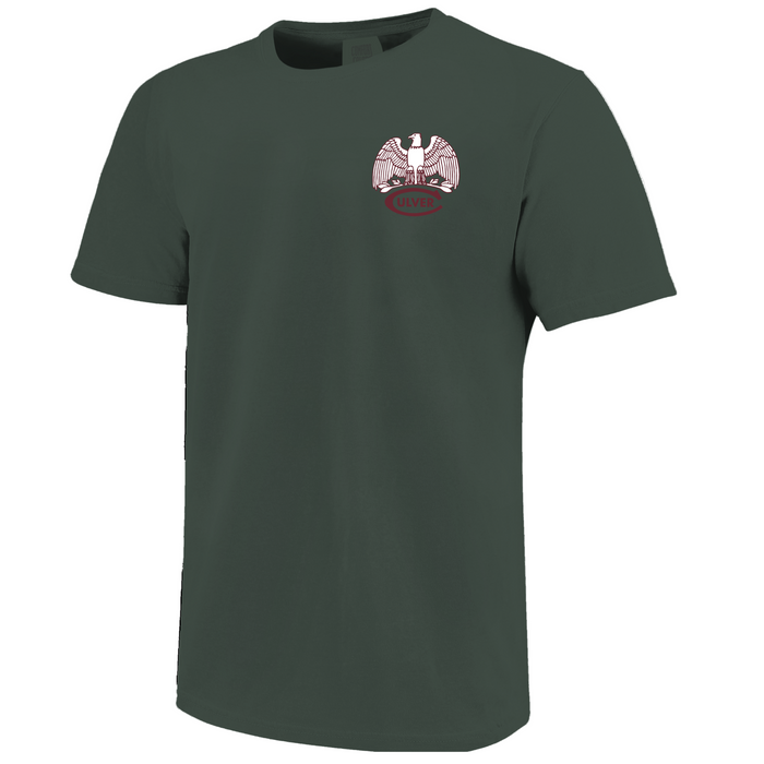 Culver Holiday Short Sleeve Comfort Tee - Spruce Green