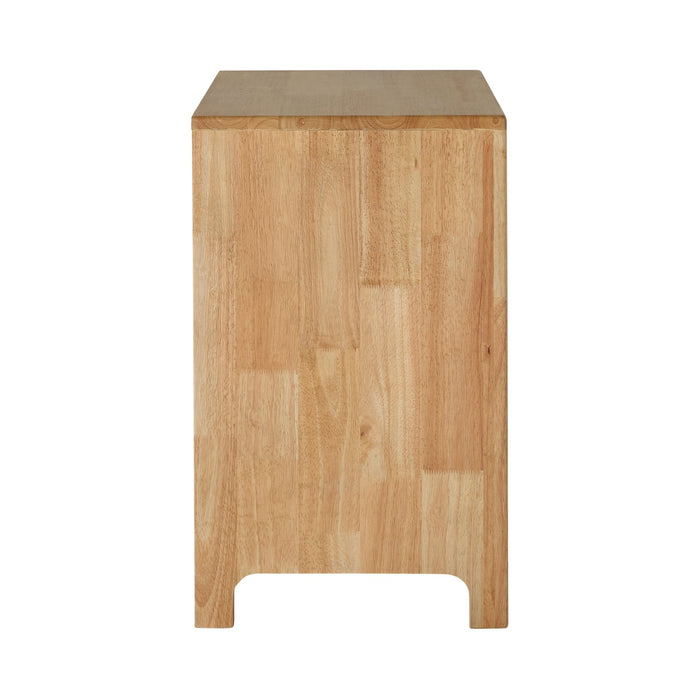 Curve 2 Drawer Bedside
