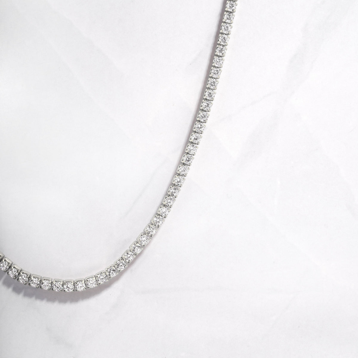 2mm Tennis Necklace