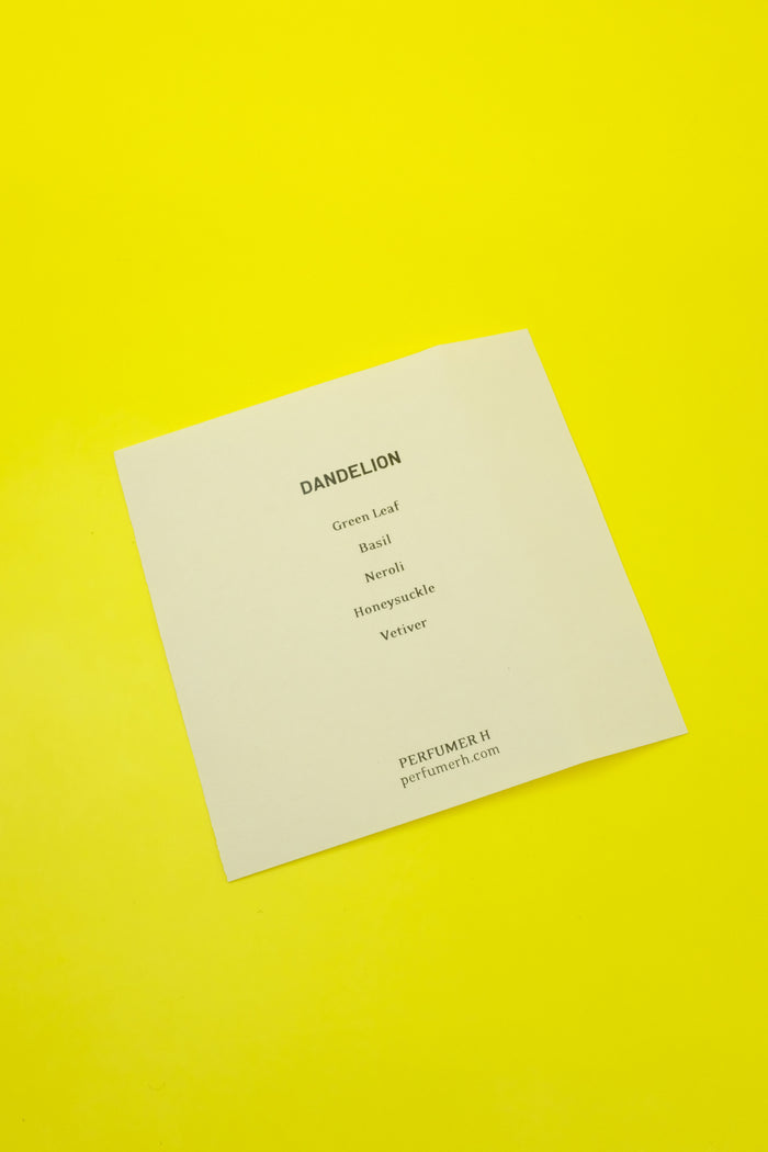 Dandelion 175G Candle | Perfumer H | DEPARTAMENTO