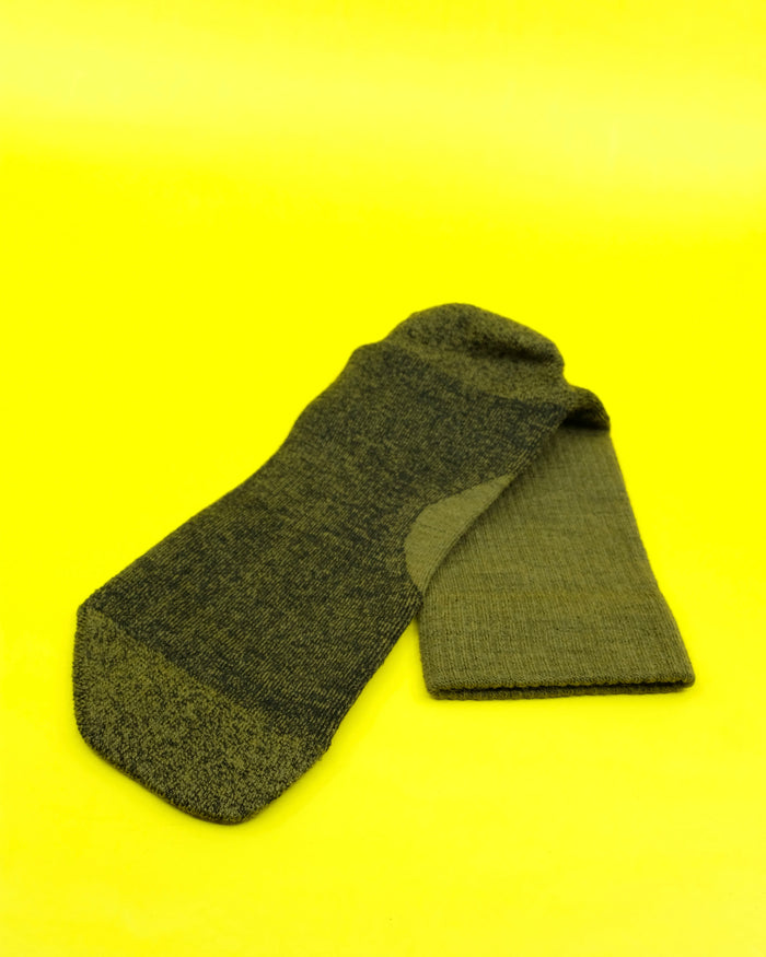 Dark Olive Merino Nylon Tube Socks