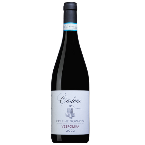 Carlone Collina Novaresi Vespolina 2022 red wine bottle