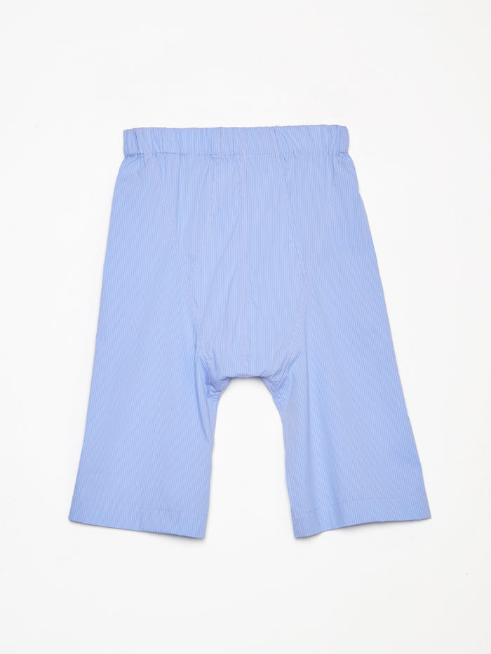Deep Sky Pin Stripe Brief Shorts | Edward Cuming | DEPARTAMENTO