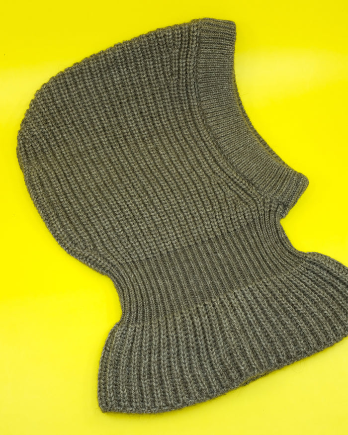 Donkey Grey Alpaca Blend Hood