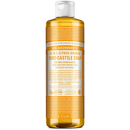 Dr Bronner's Citrus Pure-Castile Liquid Soap