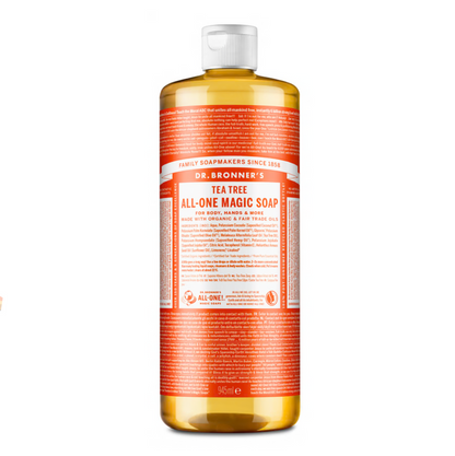 Dr Bronner's TEA TREE PURE-CASTILE LIQUID SOAP