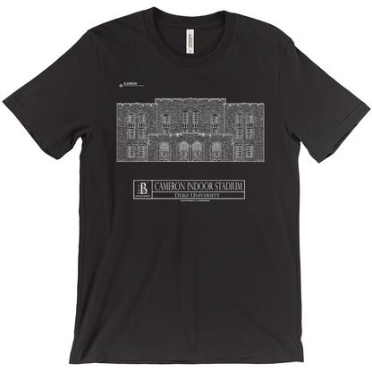 Duke University - Cameron Indoor Stadium (Elevation View) Unisex T-Shirts