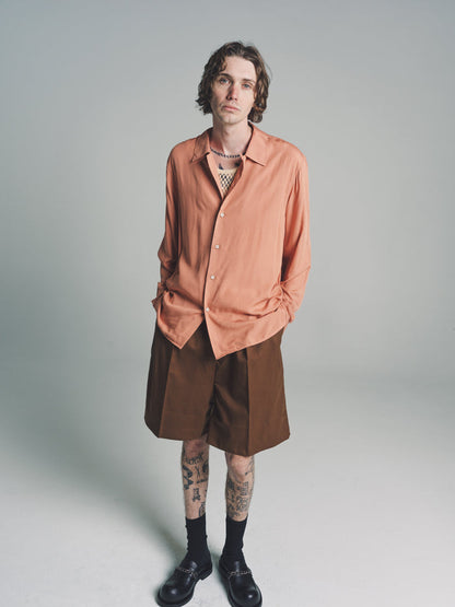 Dusty Pink Viscose Woven Rani Shirt