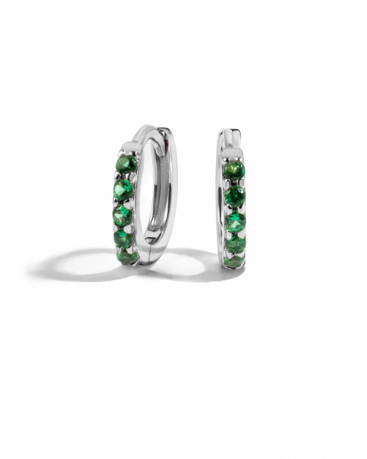 7mm Emerald Huggies