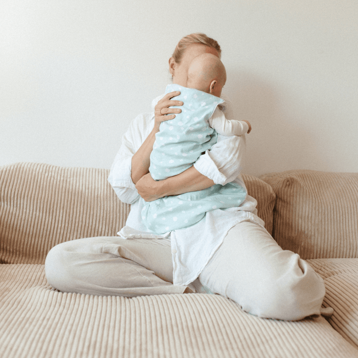 Erstlings- Schlafsack 1.0 TOG | Punkte Mint