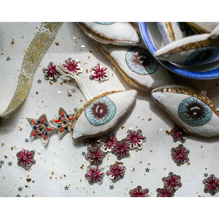 Evil Eye | Lavender Ornament