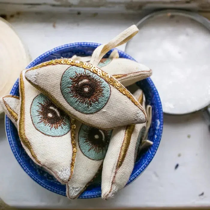 Evil Eye | Lavender Ornament
