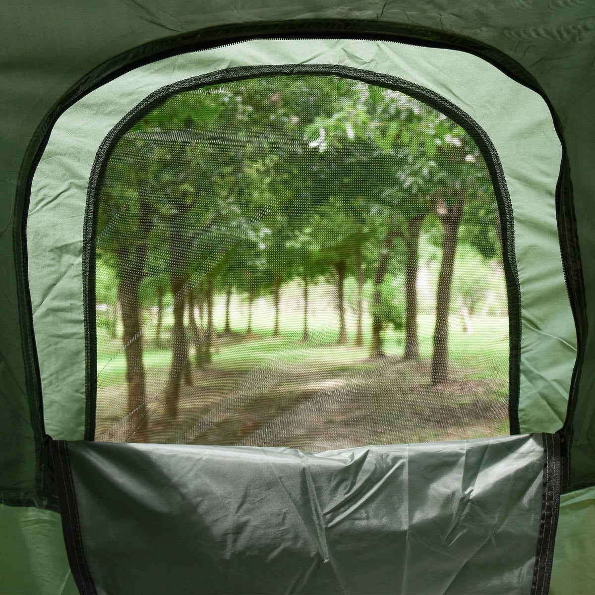 All-in-One Camping Cot Tent Combo – Elevated Sleeping Cot with Built-In Tent