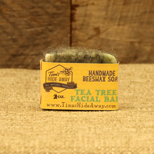 Felted Tea Tree Facial Bar