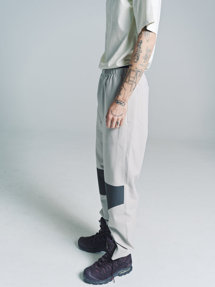 Fennec White Bonded Processing Render Patch Pant | GR10K | DEPARTAMENTO
