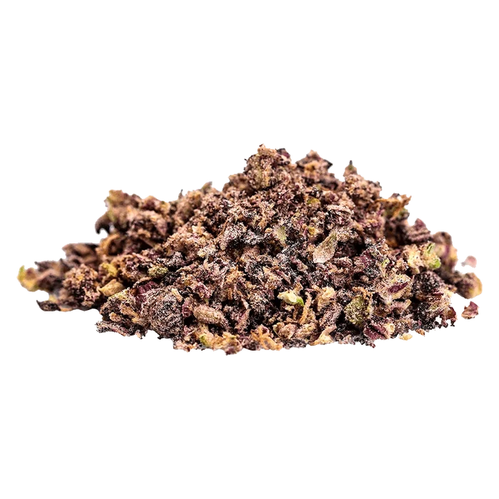 A close-up view of the Fun Trip, showcasing a textured, dark-colored substance against a plain white background.